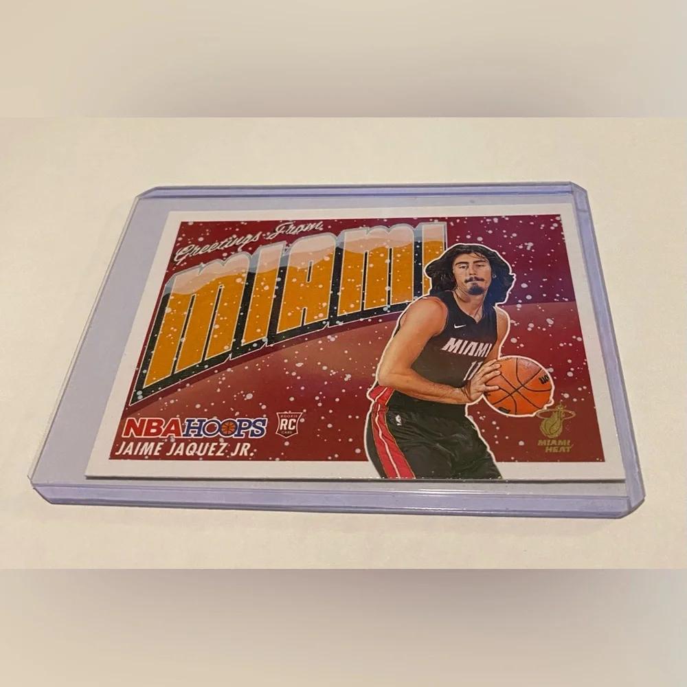 Jaime Jacques Jr. 2023-24 Panini NBA Hoops Basketball Card #2 Rookie Greetings